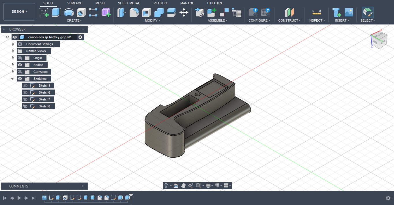 Canon EOS RP Battery Grip