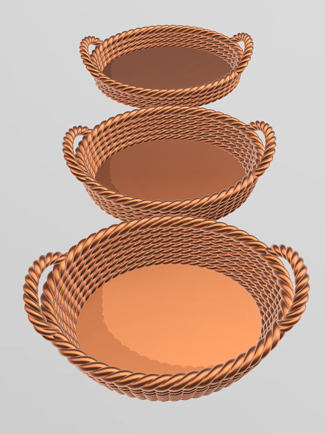 Miniatura 6 do modelo 3D Easter Egg Basket