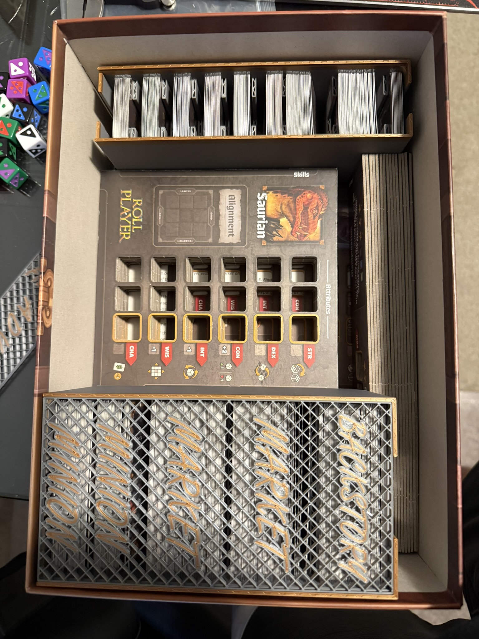 Roll Player all-in +sleeve +side storage LOW PLA — miniatura 13