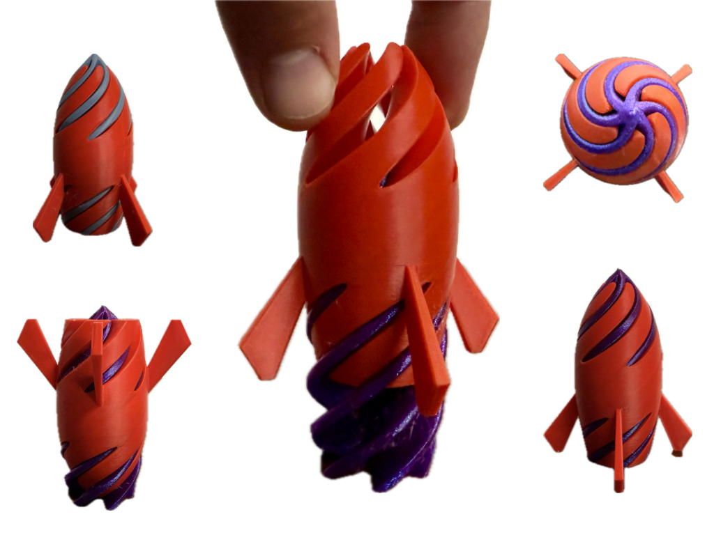Rocket Spiral Fidget