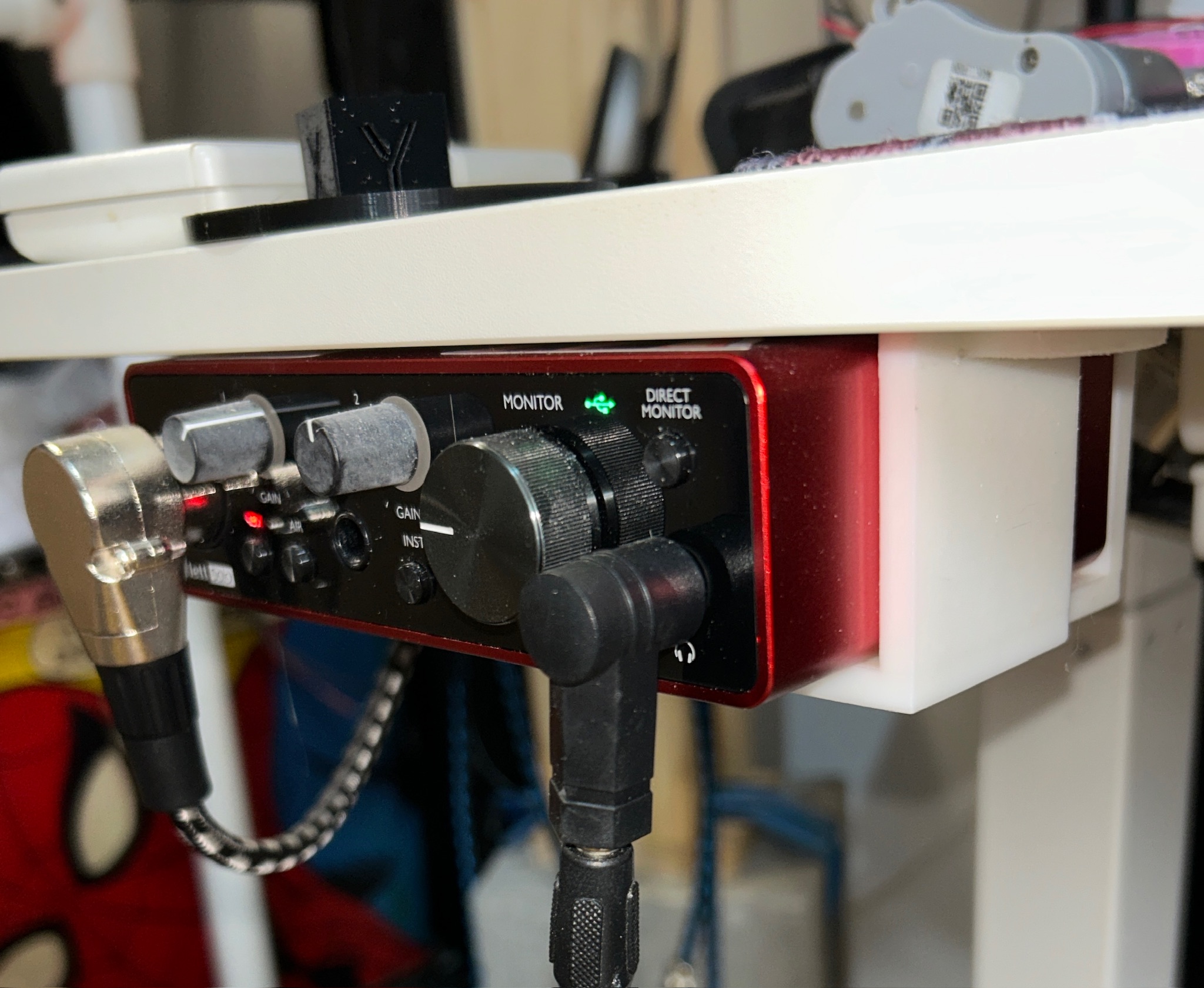 Under Desk Mount for Focusrite Scarlett Solo