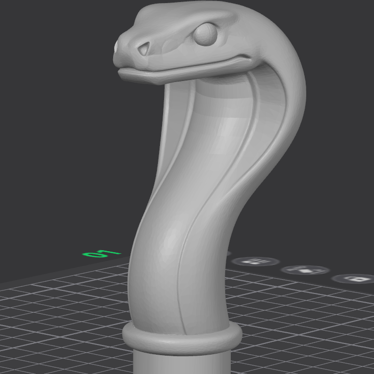 CobraShift – Snake-Inspired TH8S Shifter Knob by Tema 305 | Download ...
