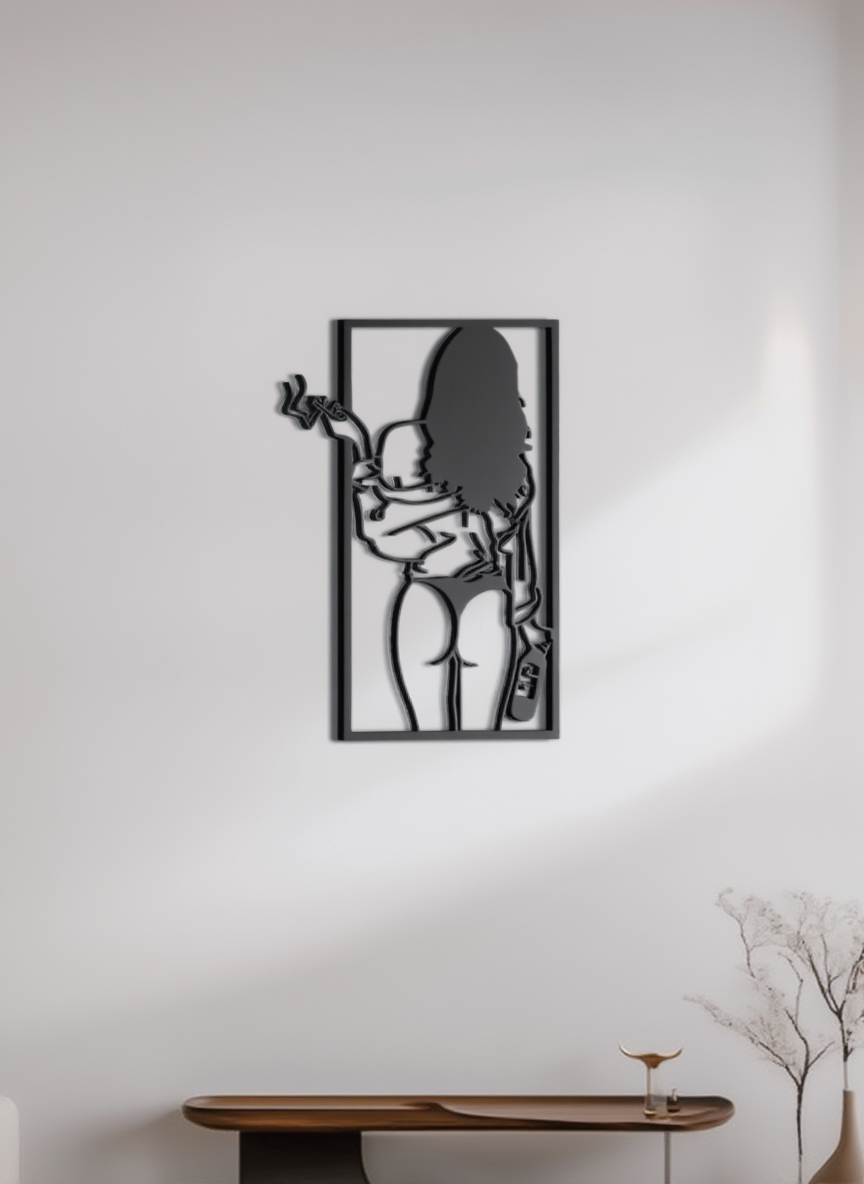 Silhouette Wall Art – Modern Style Decor