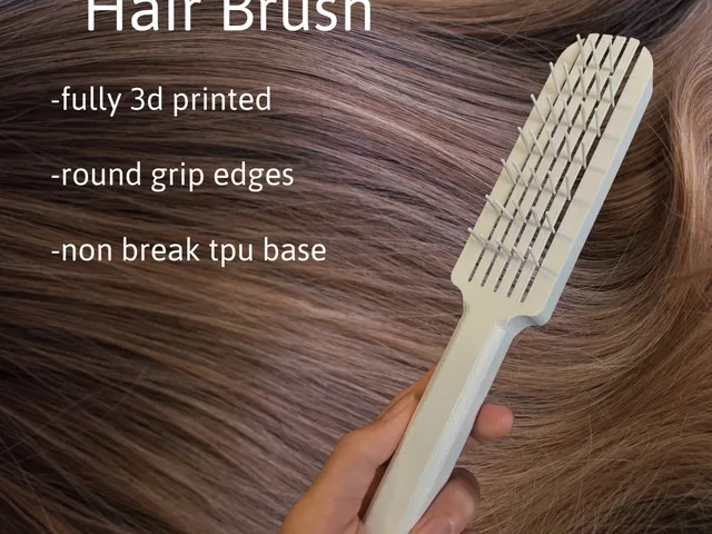 Hair brush real bristles