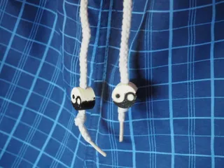 Korálky Jin jang (Yin yang beads)