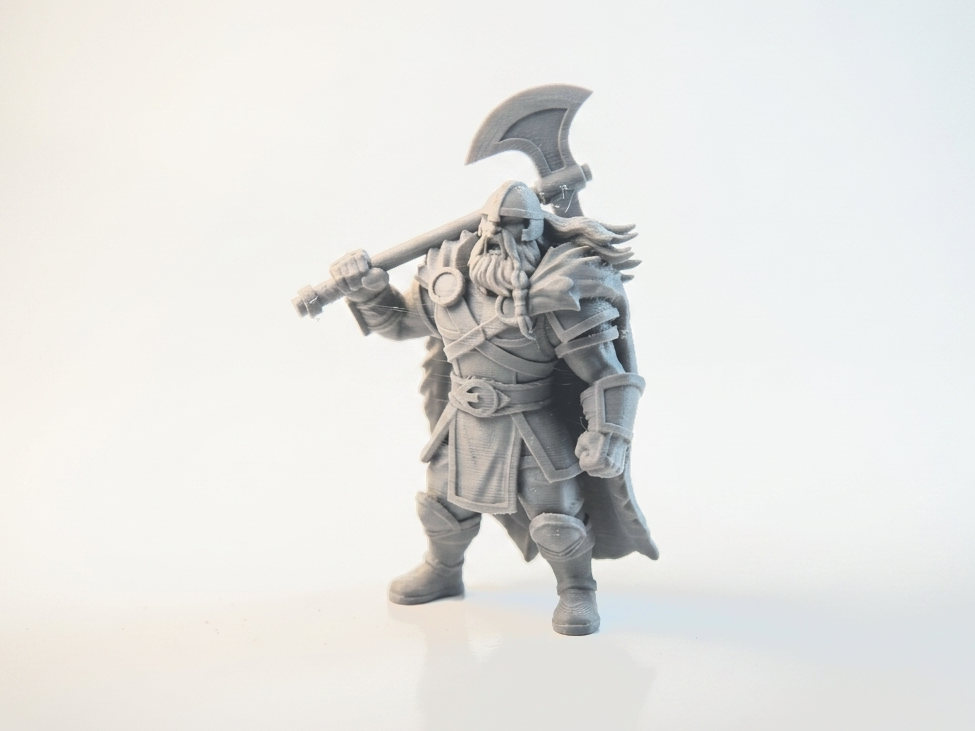Viking Warrior Figurine Fantasy 3D Printable