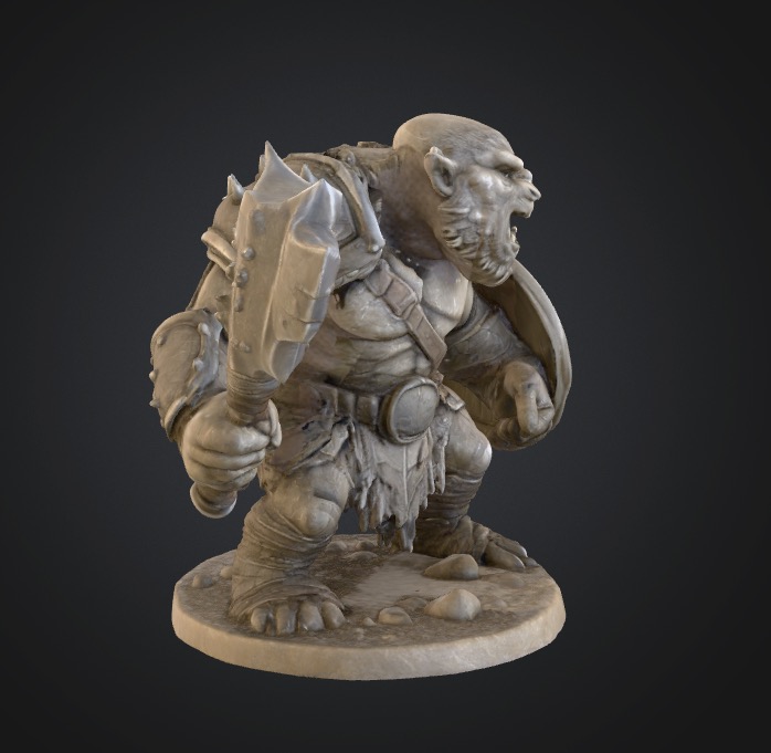 Orc Sentinel - Dungeons and Dragons Original — miniatura 2