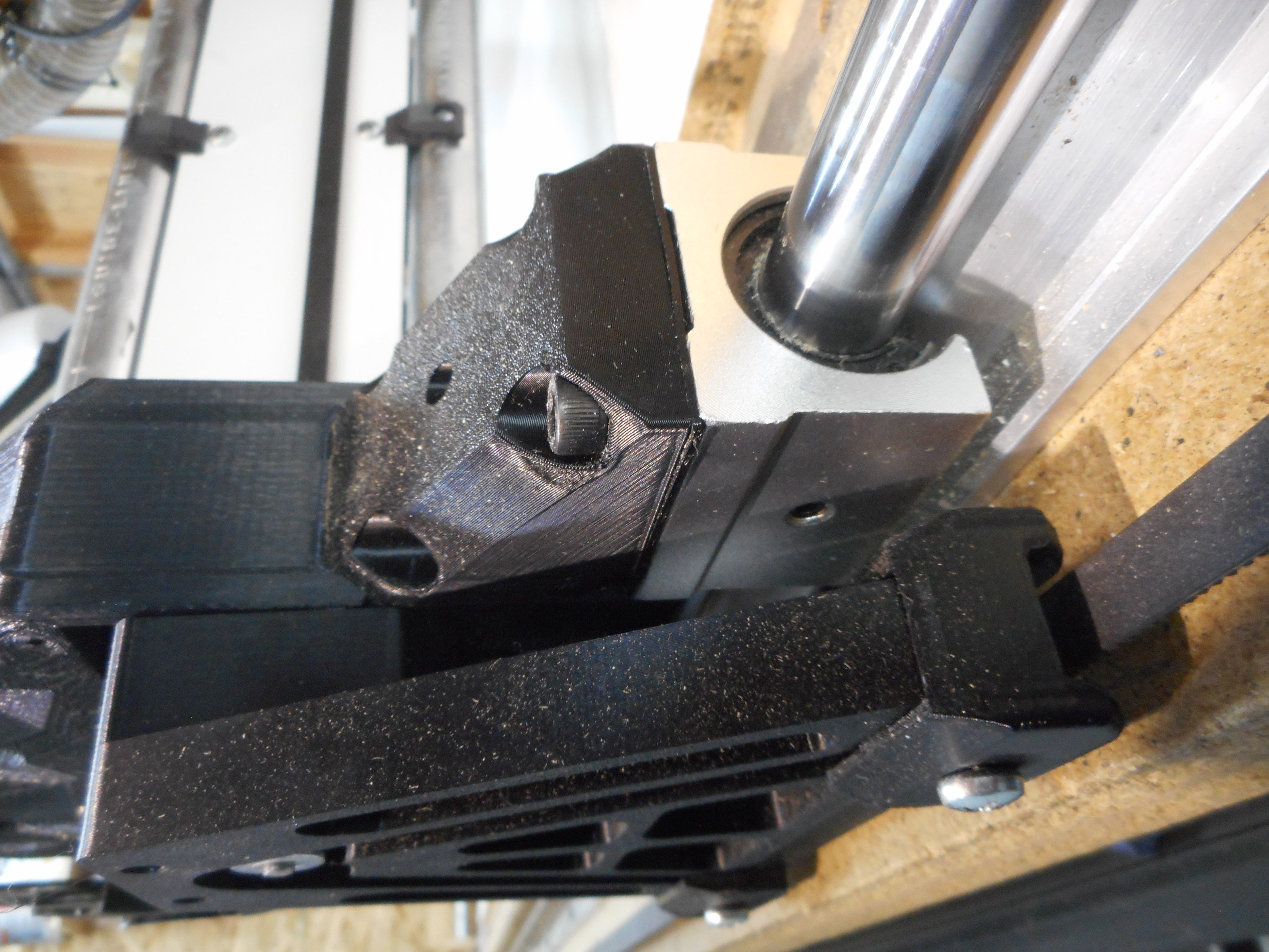 Lowrider V4 Belt Drop V2 with SBR20 rail mounts