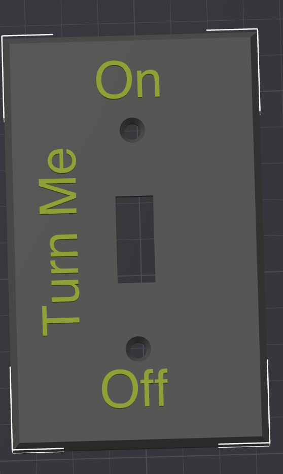 Turn Me On Light switch