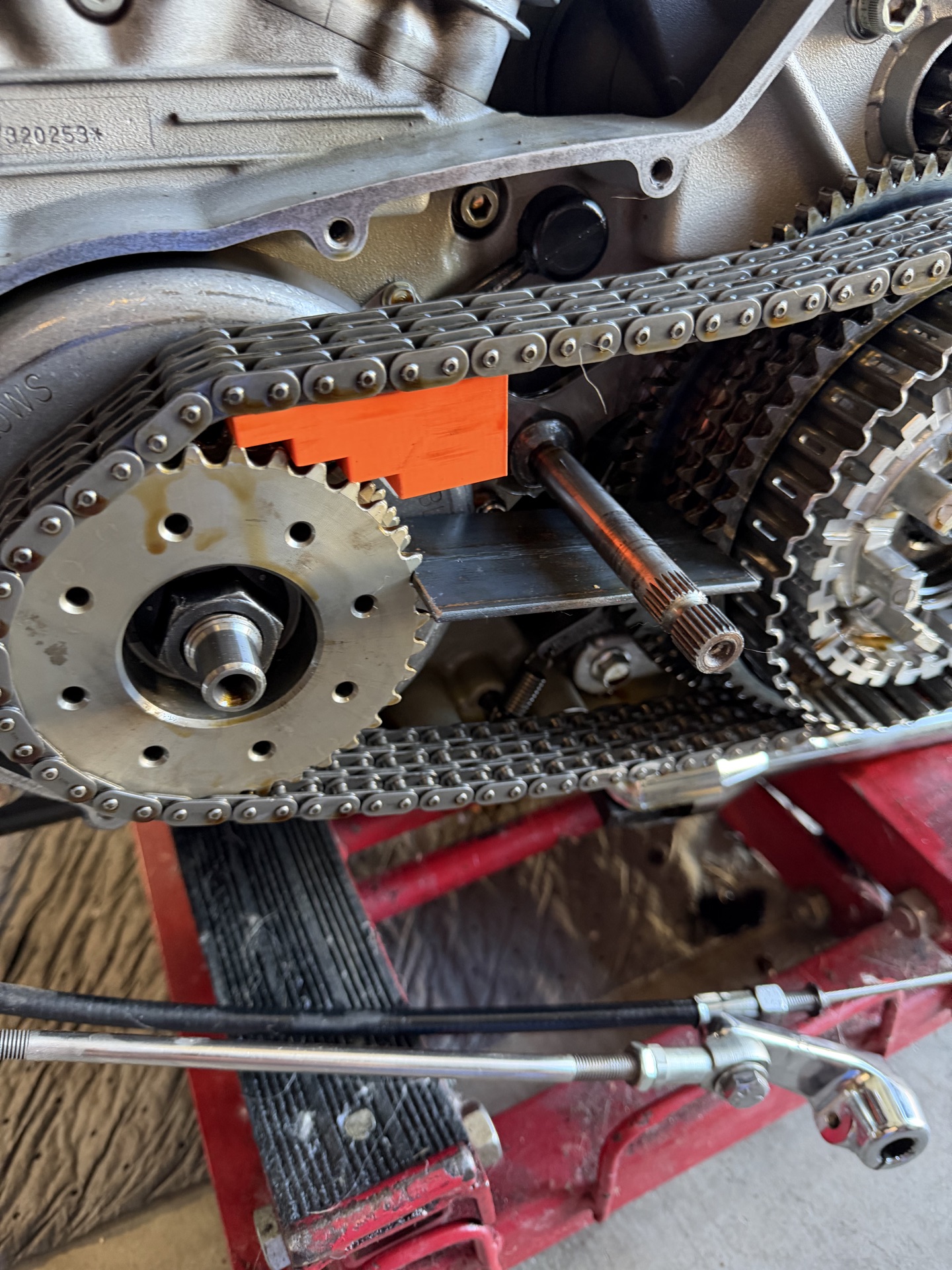 Harley-Davidson Primary Chain Locking Tool