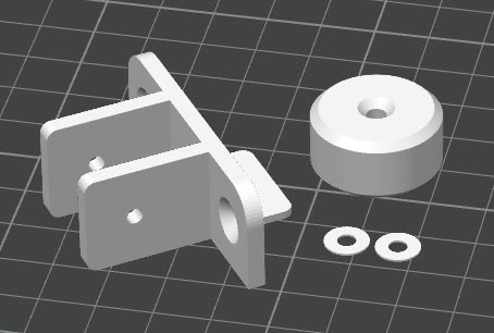 Miniatura 4 do modelo 3D Drawer Brackets