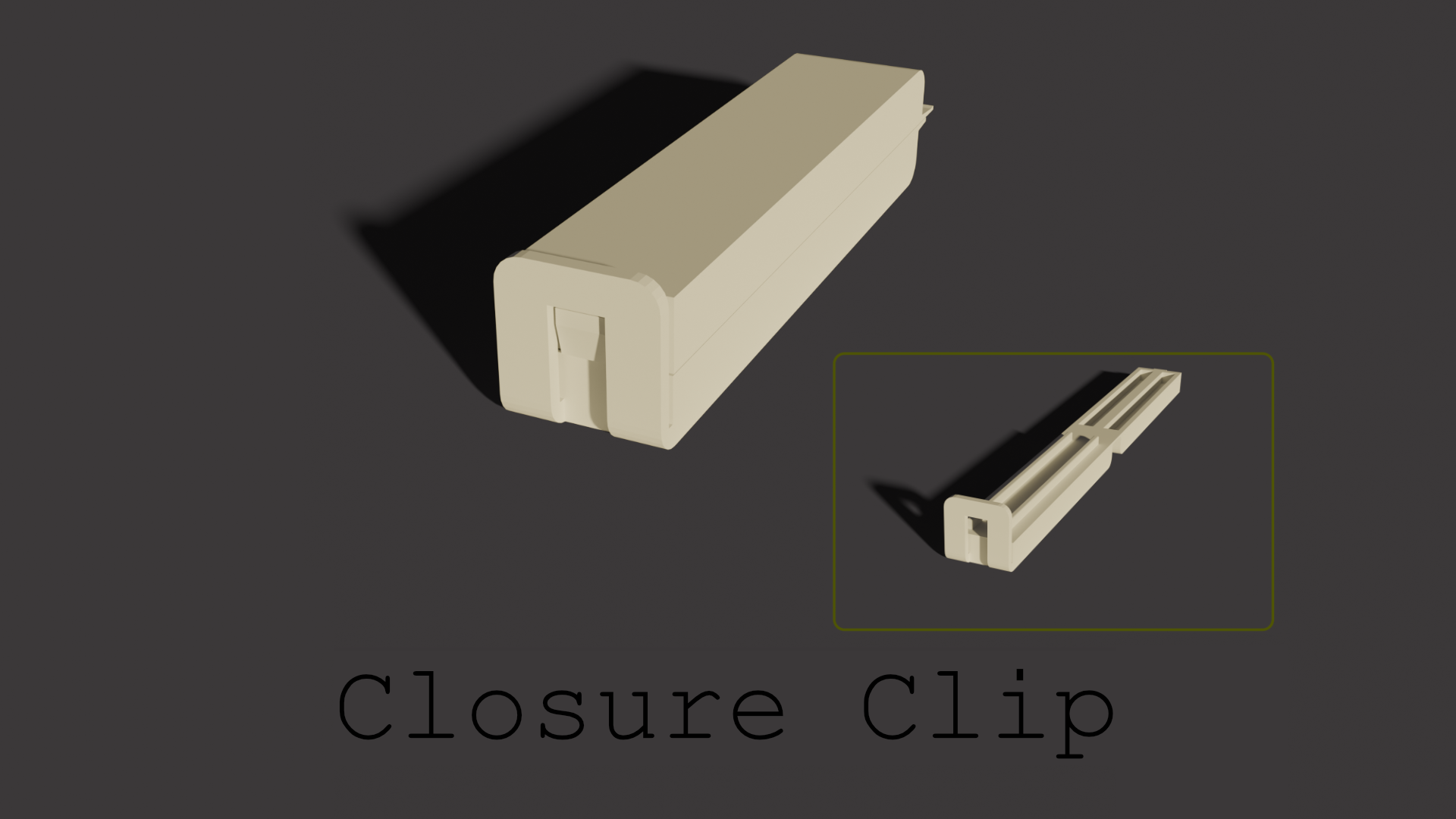 Bag sealing clip