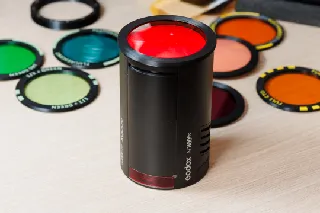 Magnetic Gel Holder Ring for Godox AD100, AD200, V1 (Ø 3 × 3 mm Magnets)