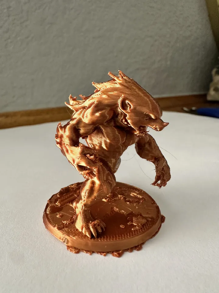 Anime Honey Badger Figurine by jogando44 | Download free STL model