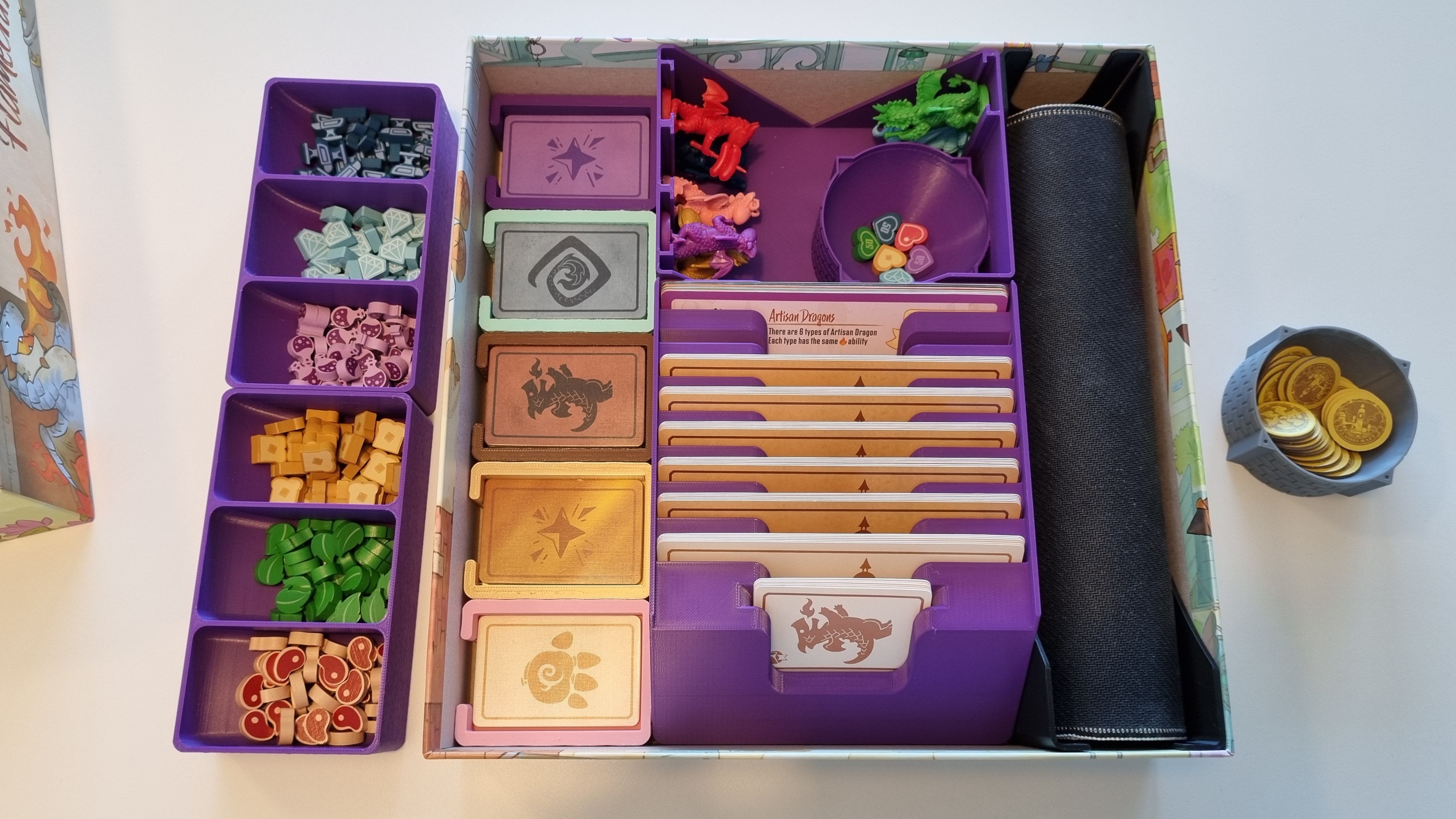 Flamecraft Organizer - Dragon Miniatures