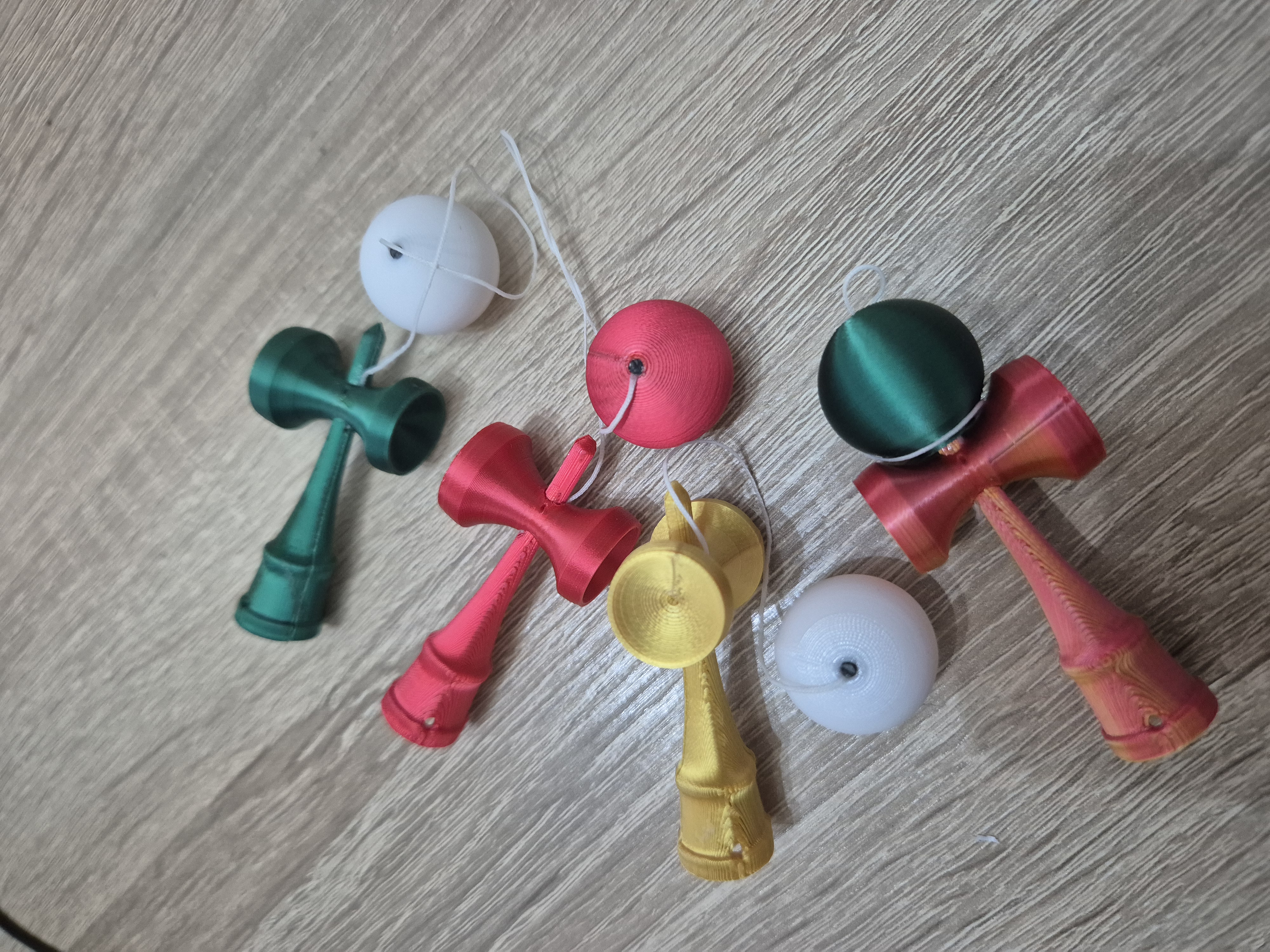 Kendama Pro Mini – Compact & Durable 3D Printed Toy / Keychain