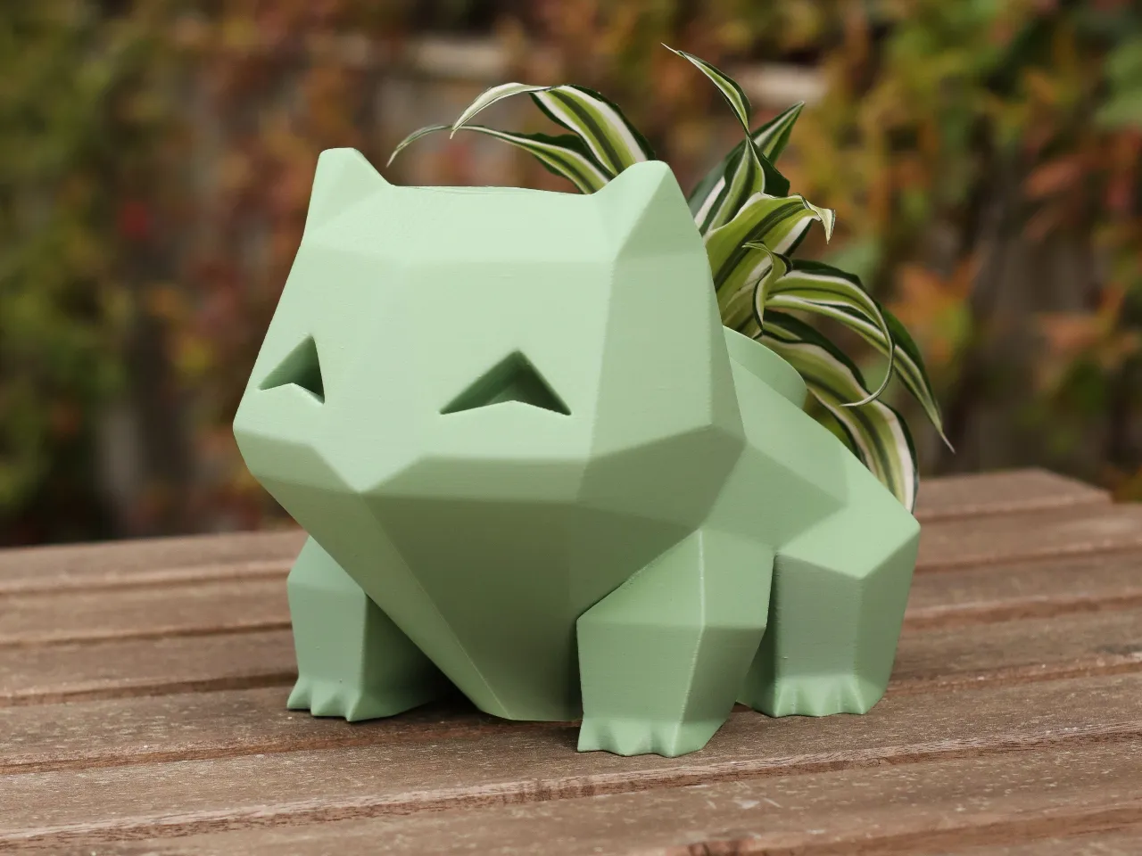Bulbasaur Planter - Low-poly Edition by Agustin Arroyo | Download free STL  model | Printables.com