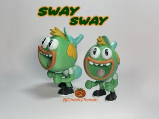 SwaySway - DeskBuddy Figurine