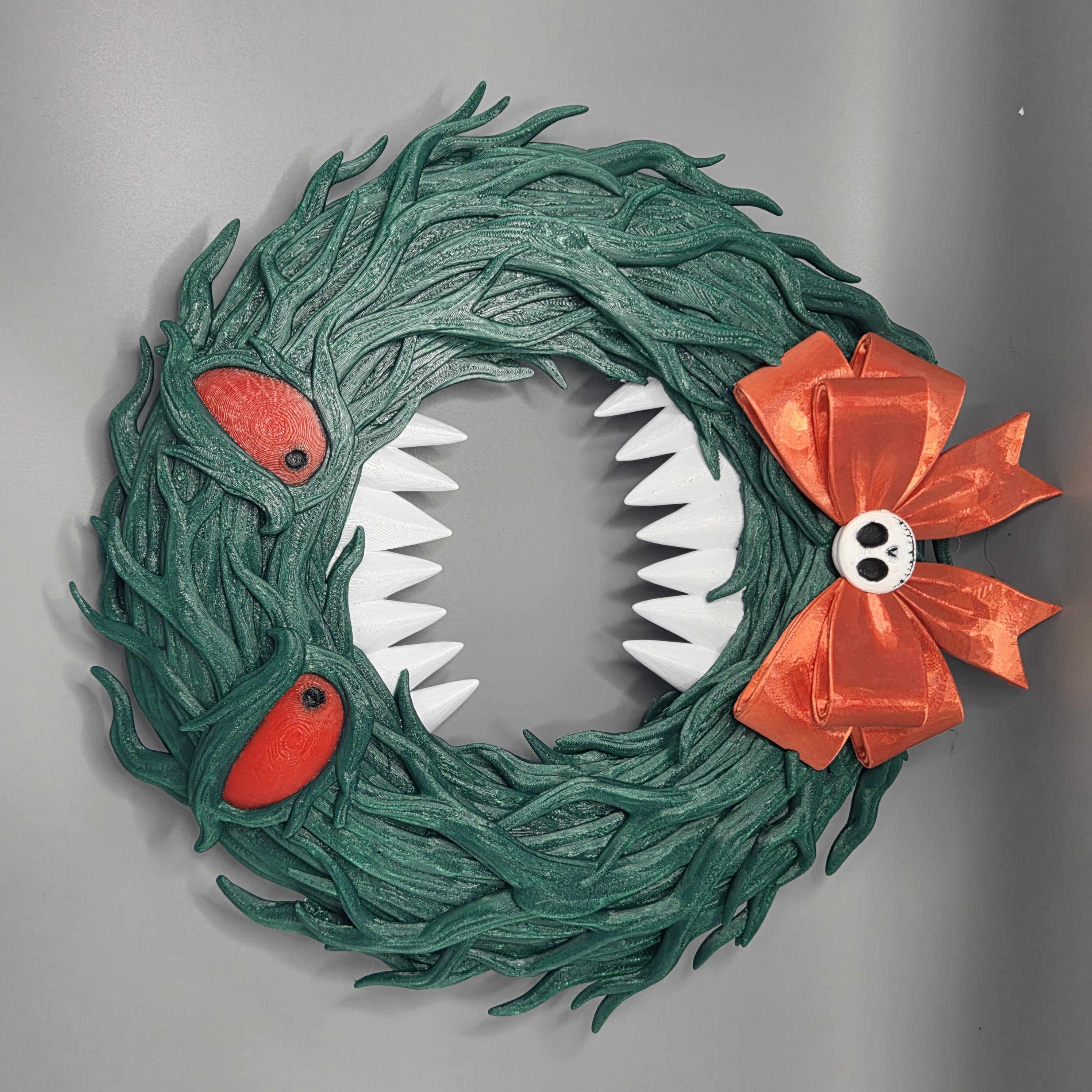 Nightmare Before Christmas Wreath