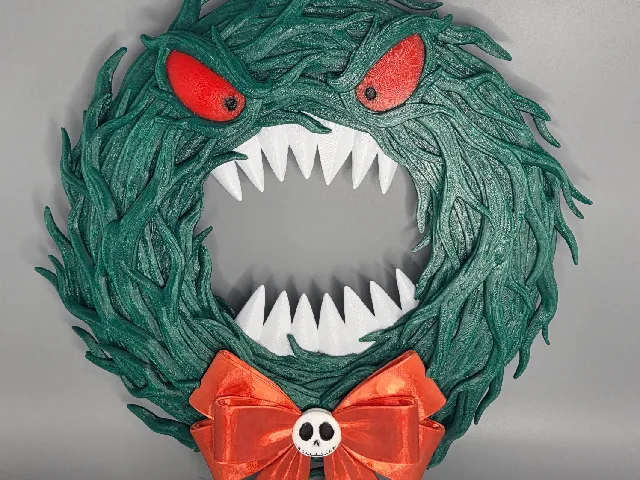 Nightmare Before Christmas Wreath