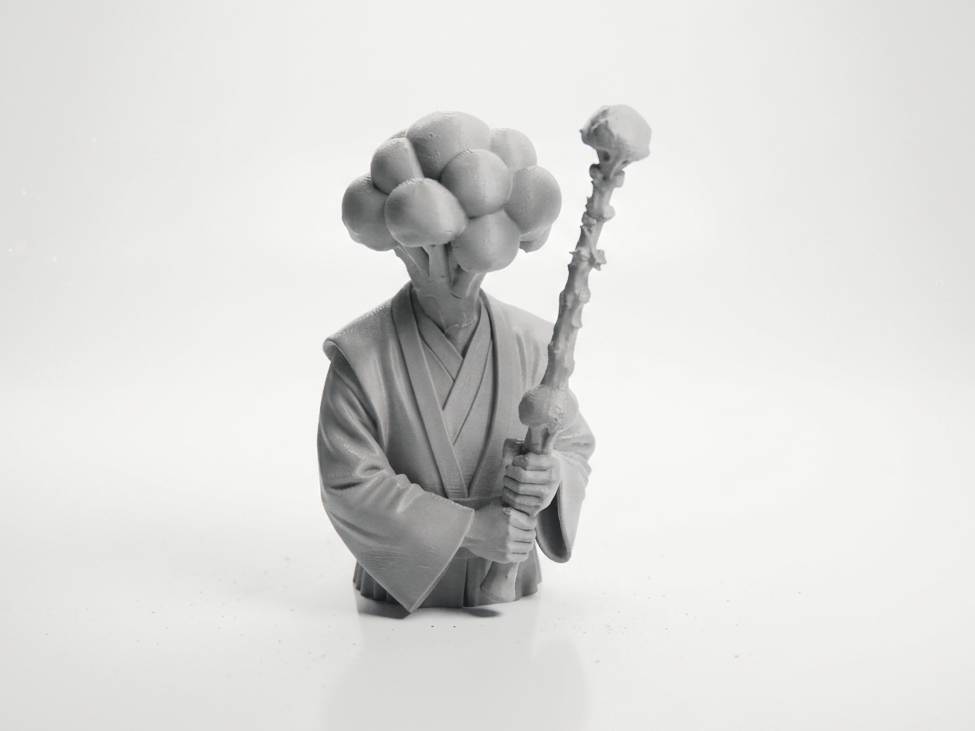 Broccolee Bust Anime Character Figurine 3D Printable
