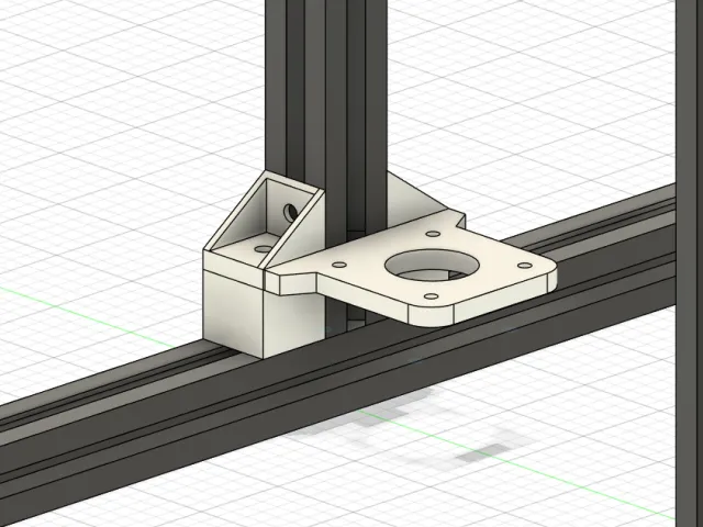 Z Motor mount for 2020 extrusions