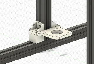 Z Motor mount for 2020 extrusions