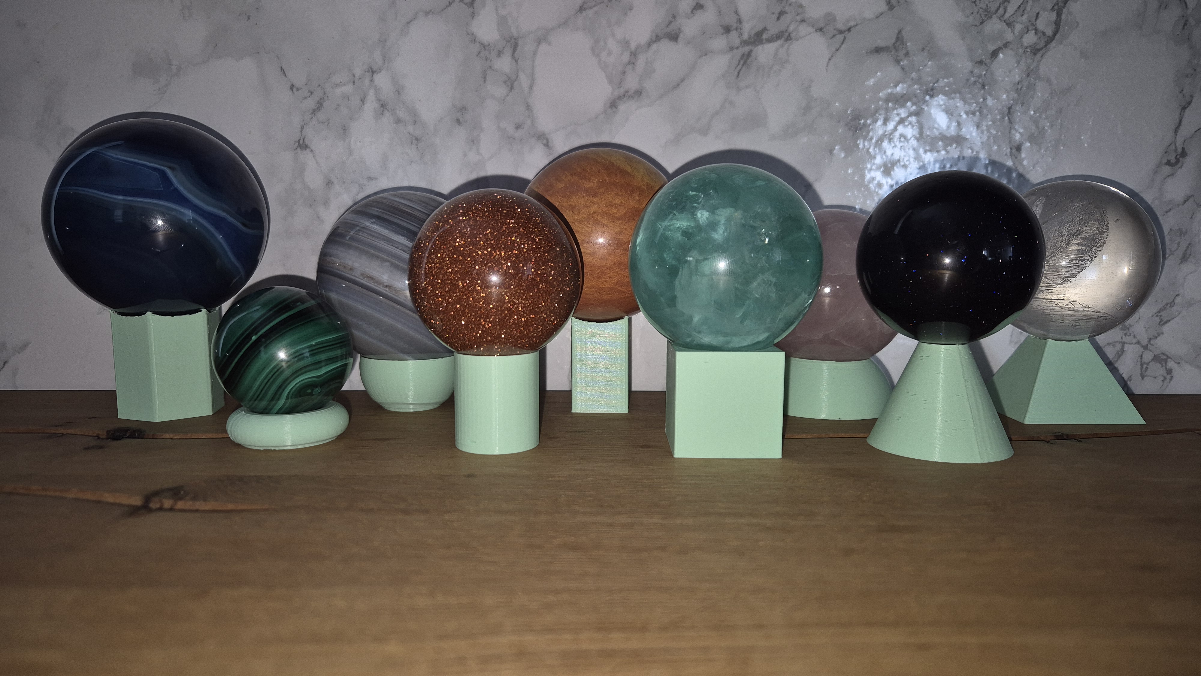 Crystal Ball Stands