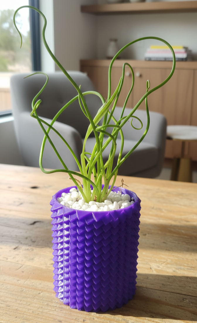 Parametric Spiked Geometric Planter / Vase