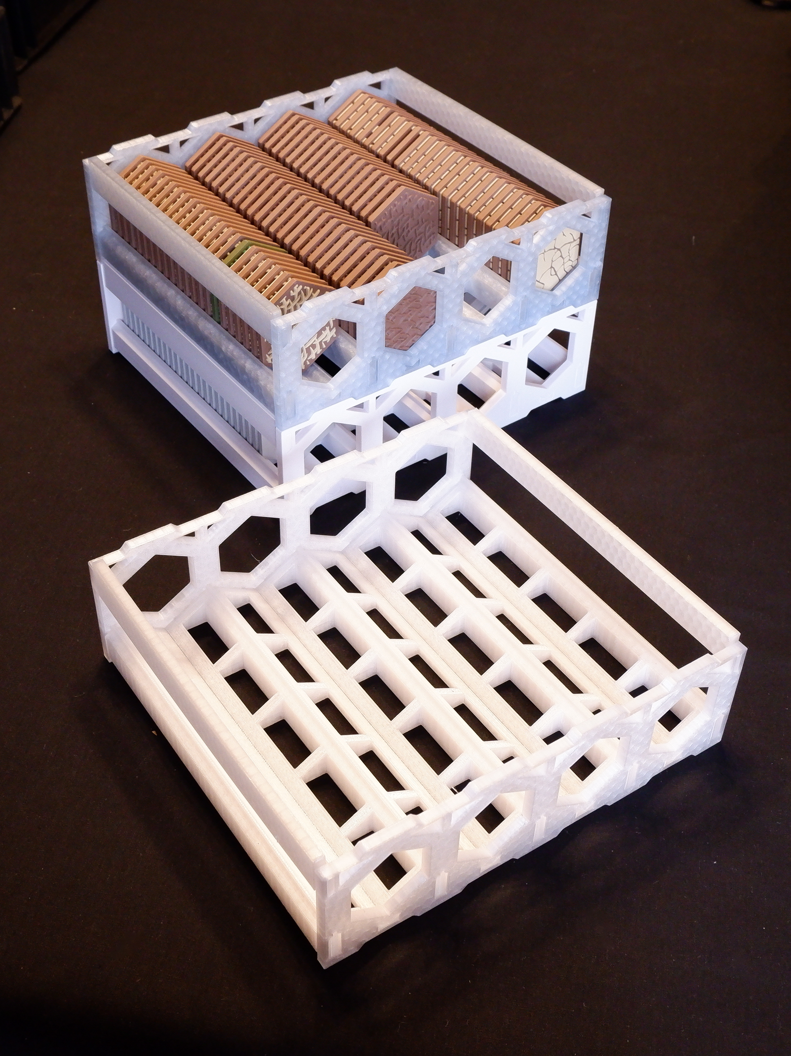 FDMecha Hex Terrain Storage Trays
