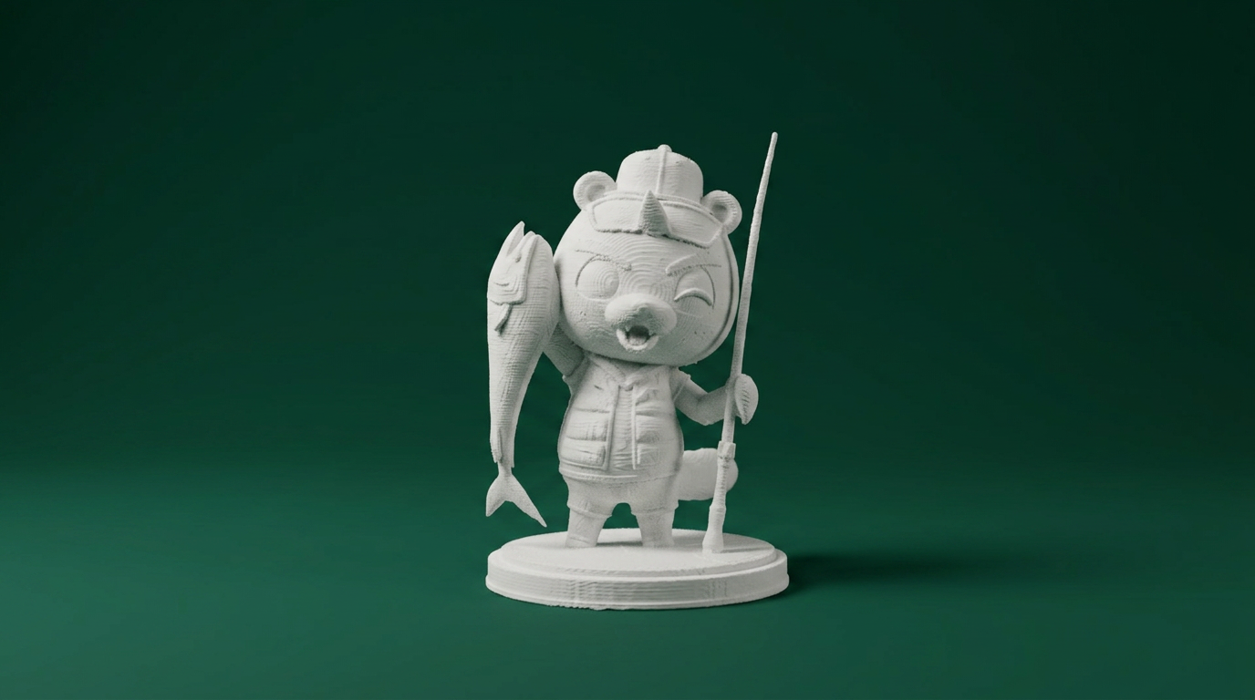 Animal Crossing CJ Fishing Figurine