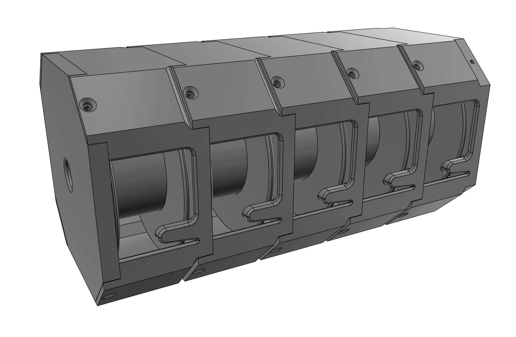Miniatura 4 do modelo 3D Modular Wire Spool Holder / Dispenser