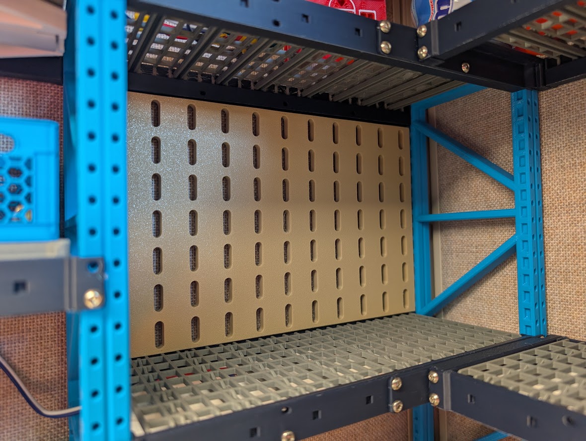 Ikea Skadis Rear Panel for Modular Racking System