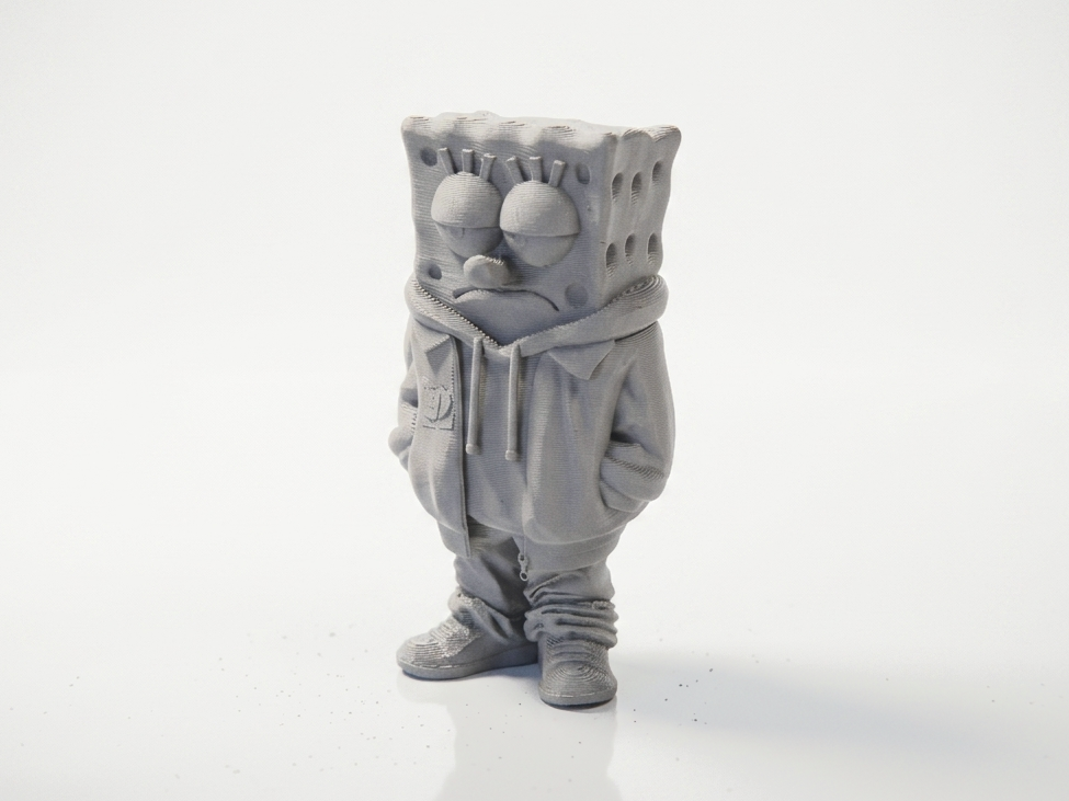 Bored SpongeBob Figurine Cartoon 3D Printable