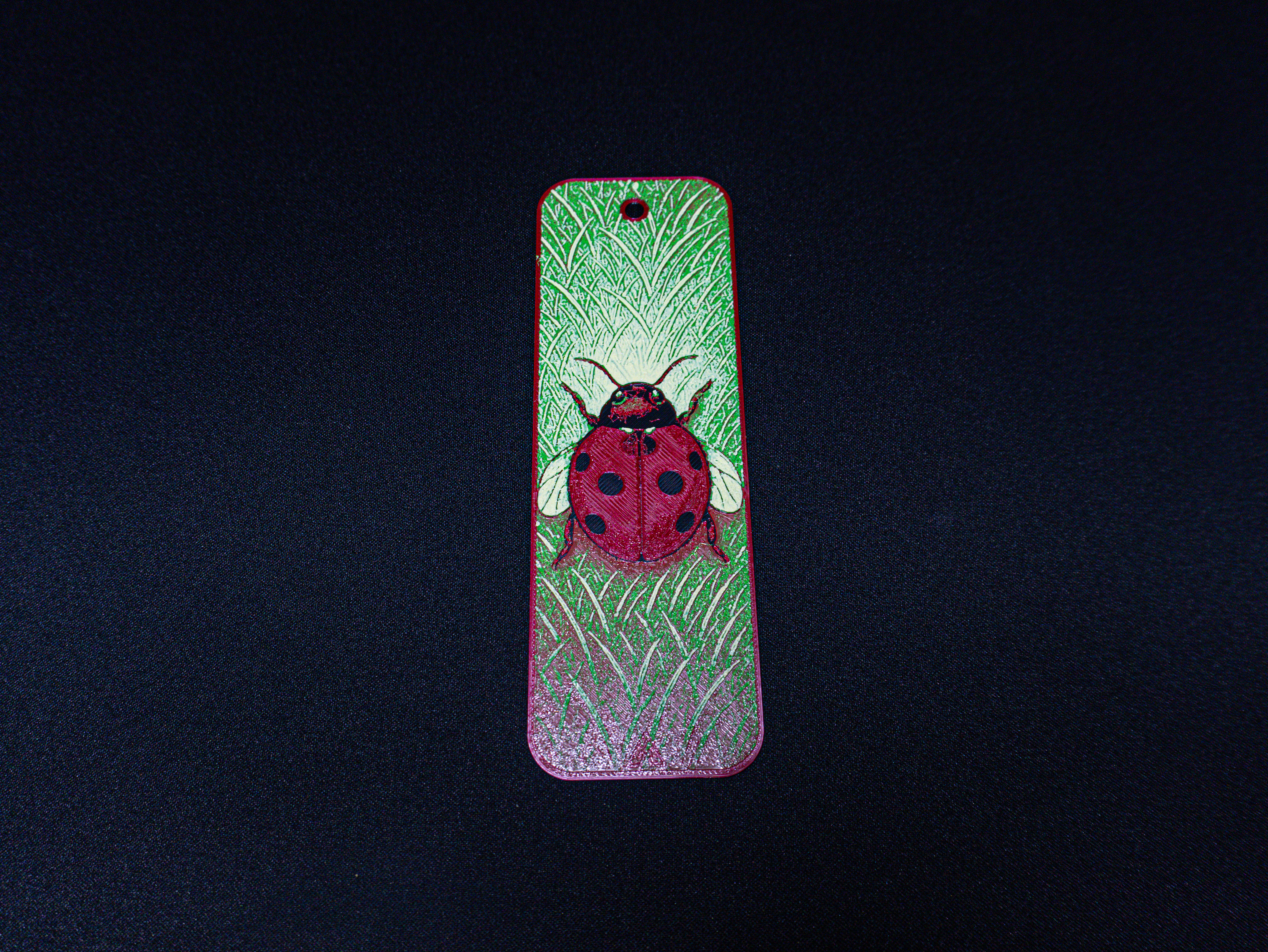 Hueforge Ladybug Bookmark — miniatura 4
