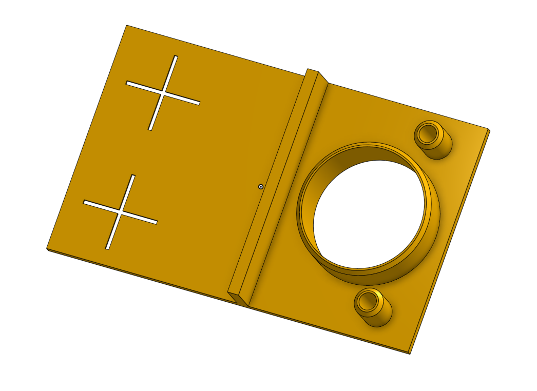 Blum drilling template for hinges