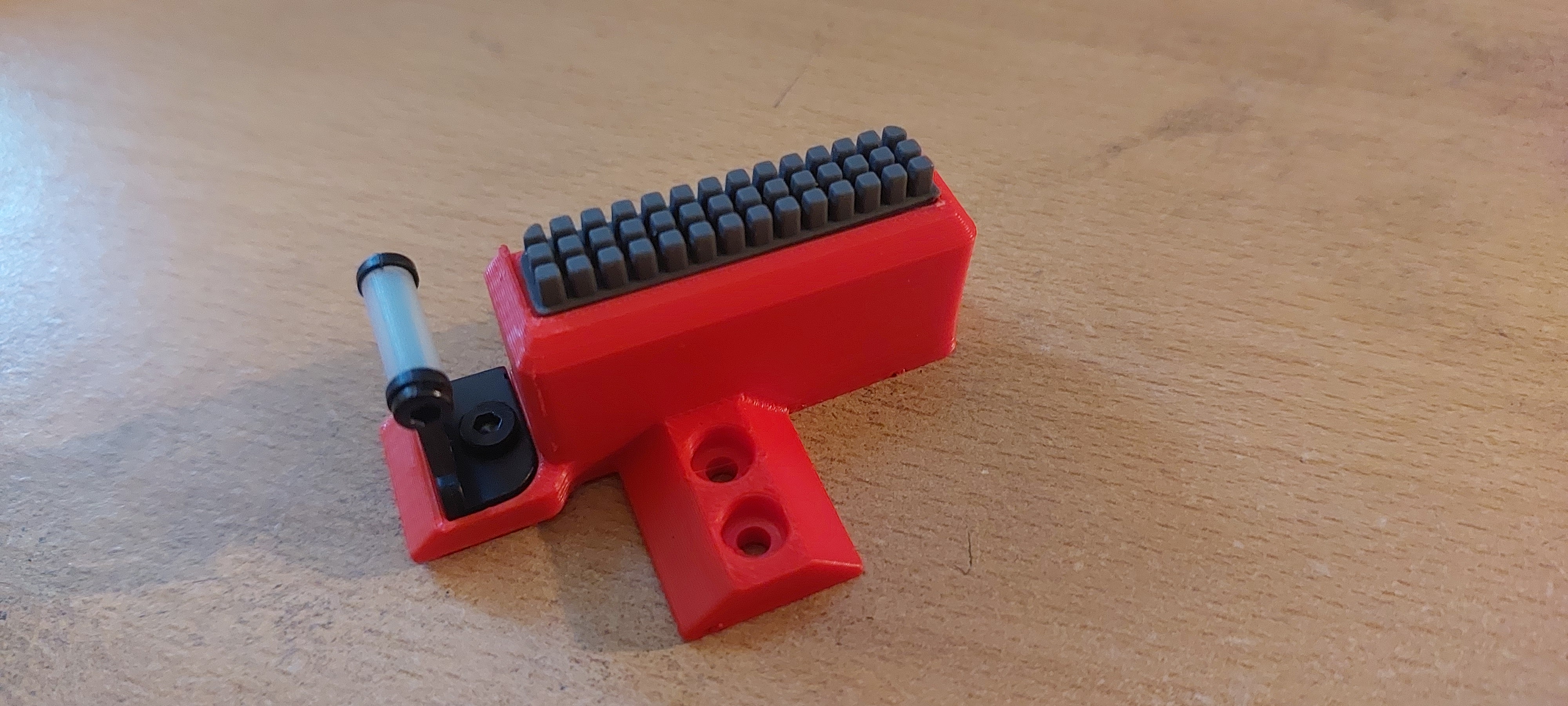 Nozzle Cleaner for Voron 2.4 using Bambu Scrubber + Wiper
