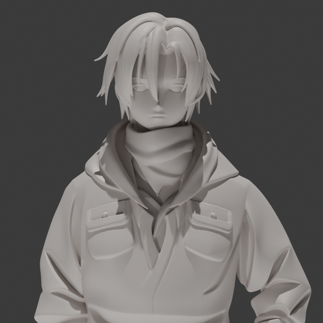 Shin 3D model