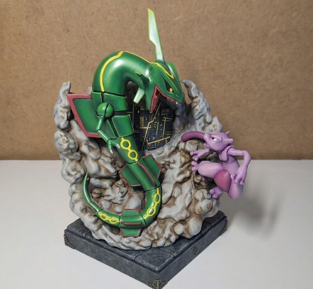 [Maker World Exclusive] Rayquaza and Mewtwo