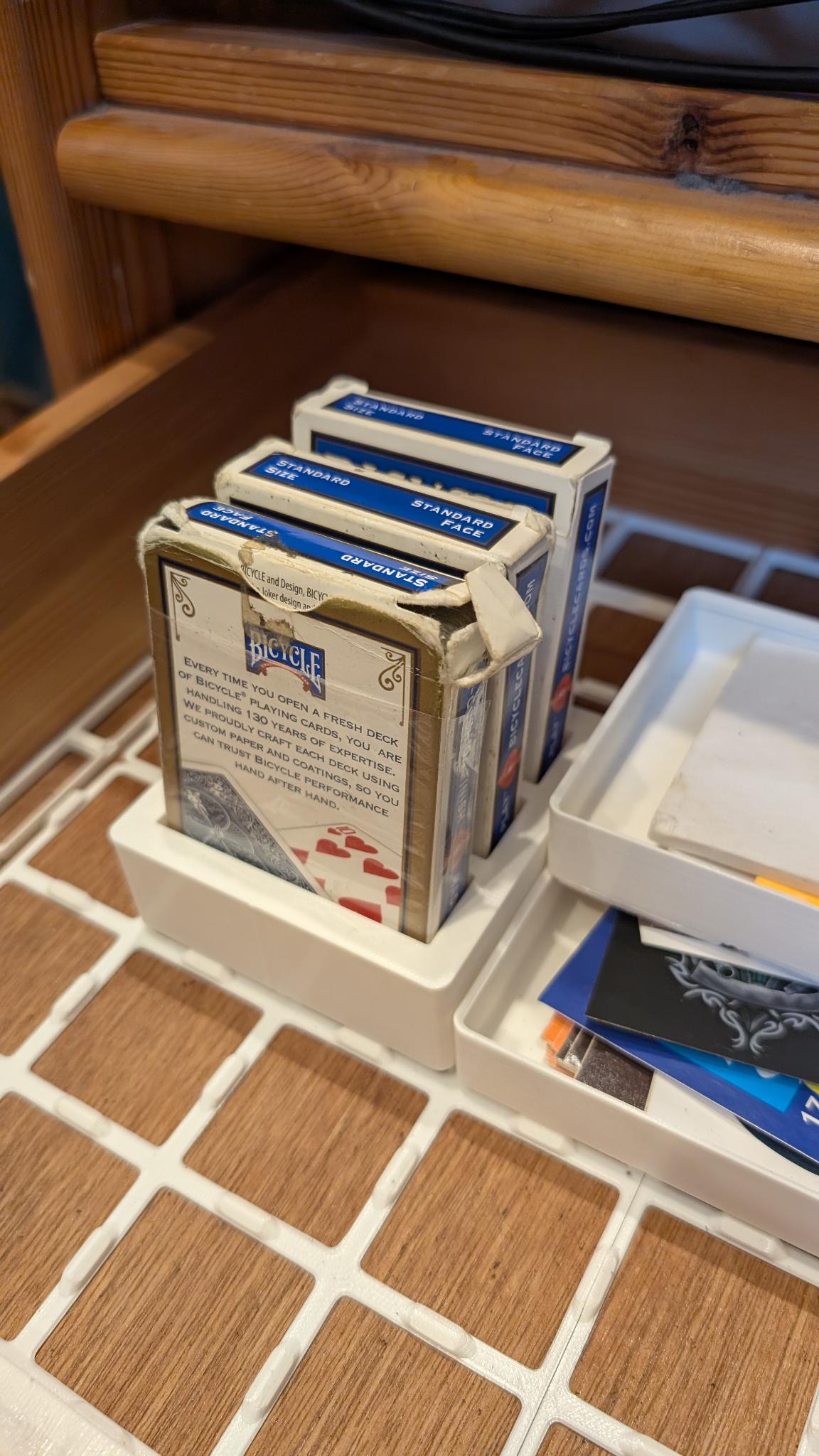 Gridfinity Vertical Card Deck Holder
