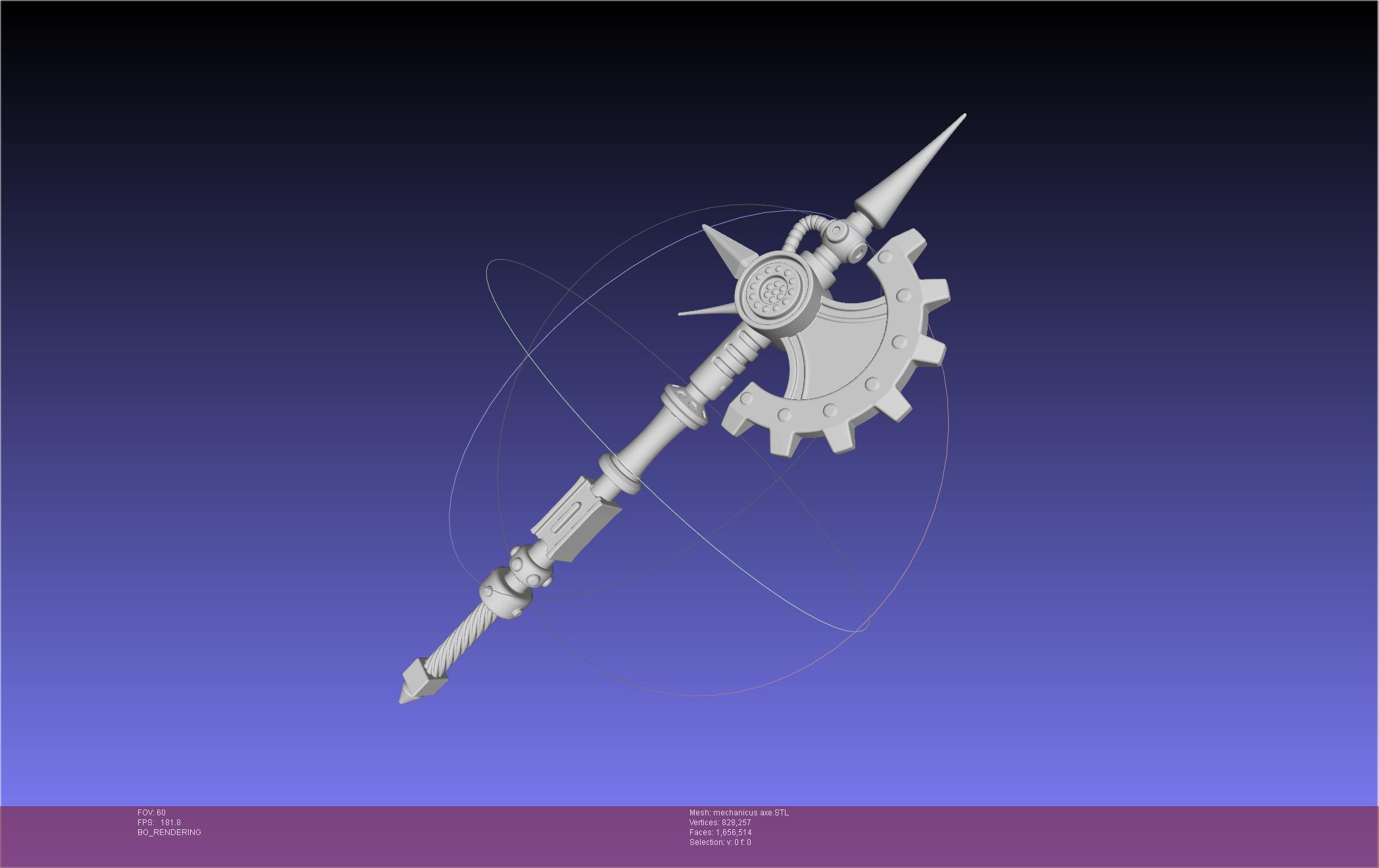Mechanicus Axe