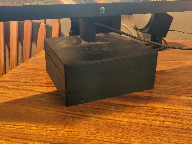 Riser Blocks for use with an HP V27i G5 Monitor
