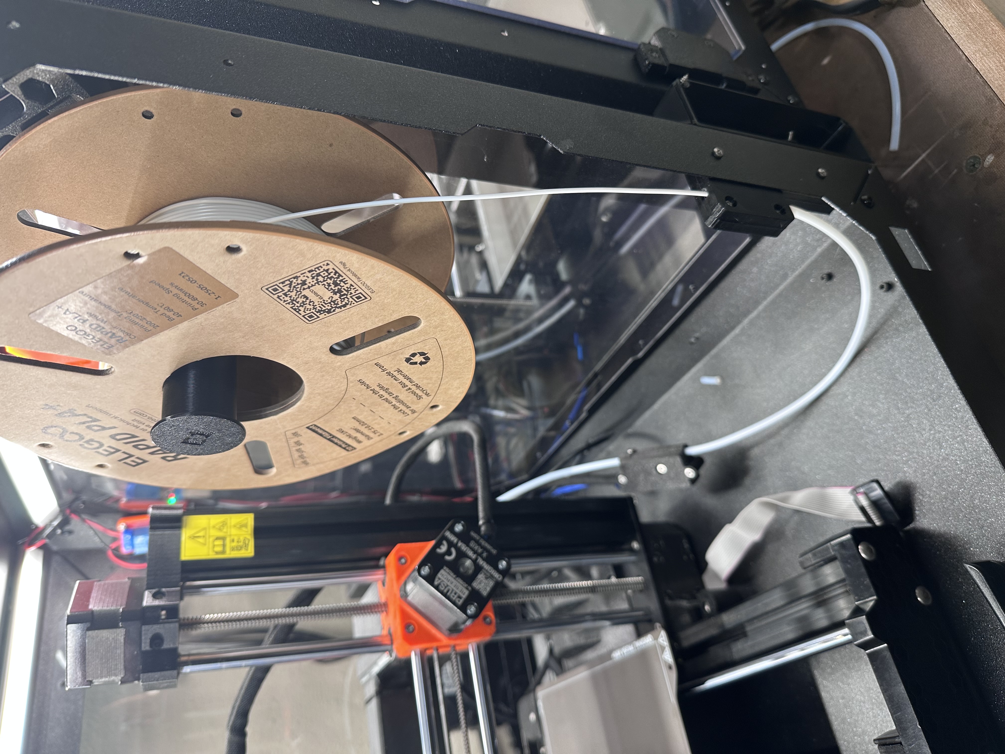 Prusa Mini Enclosure Filament Guide Mount