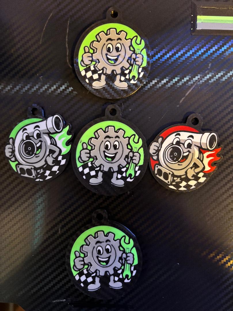 Freedom Garage Series Keychain or carshow swag!