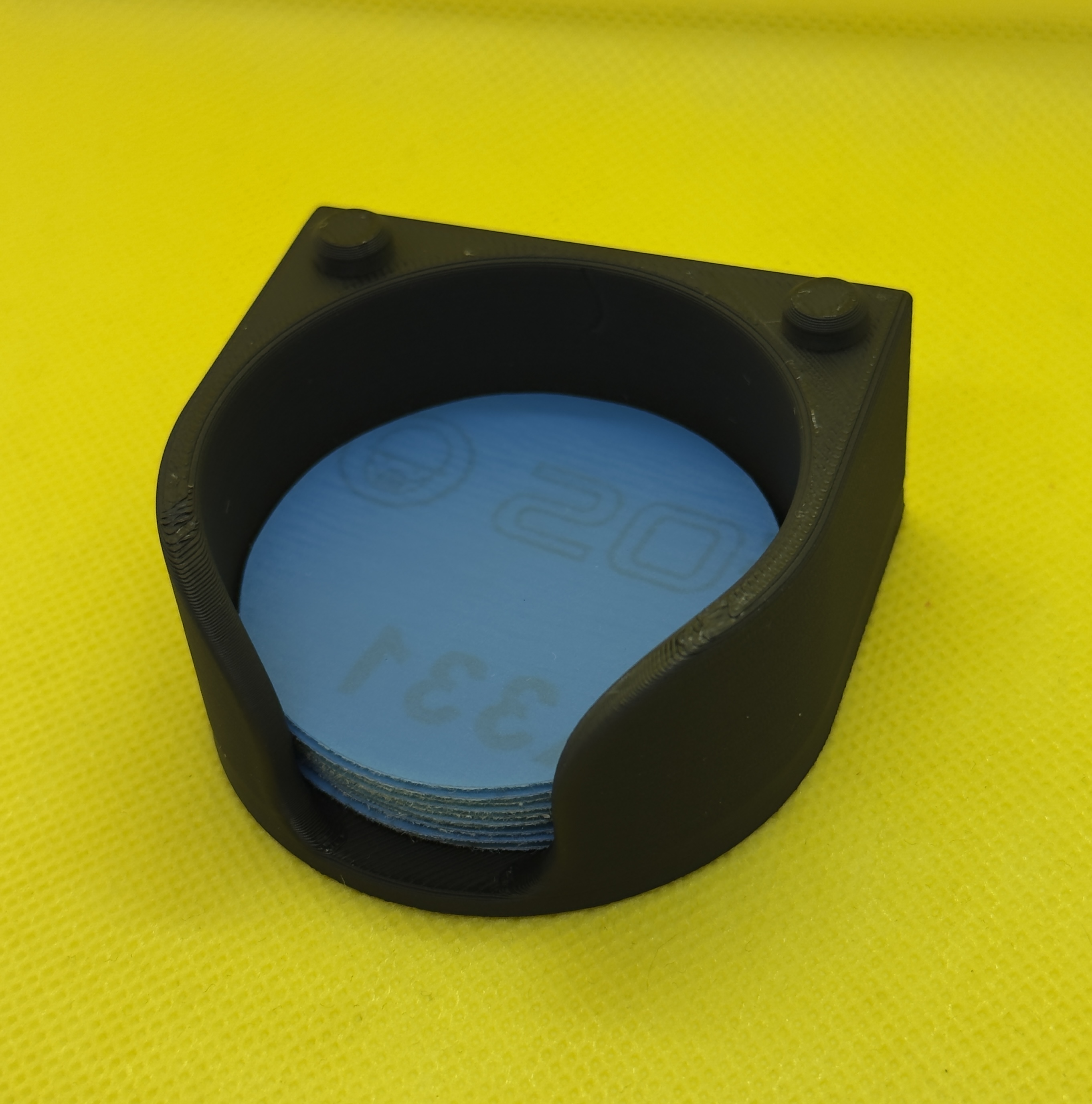 50mm sandpaper holder organiser