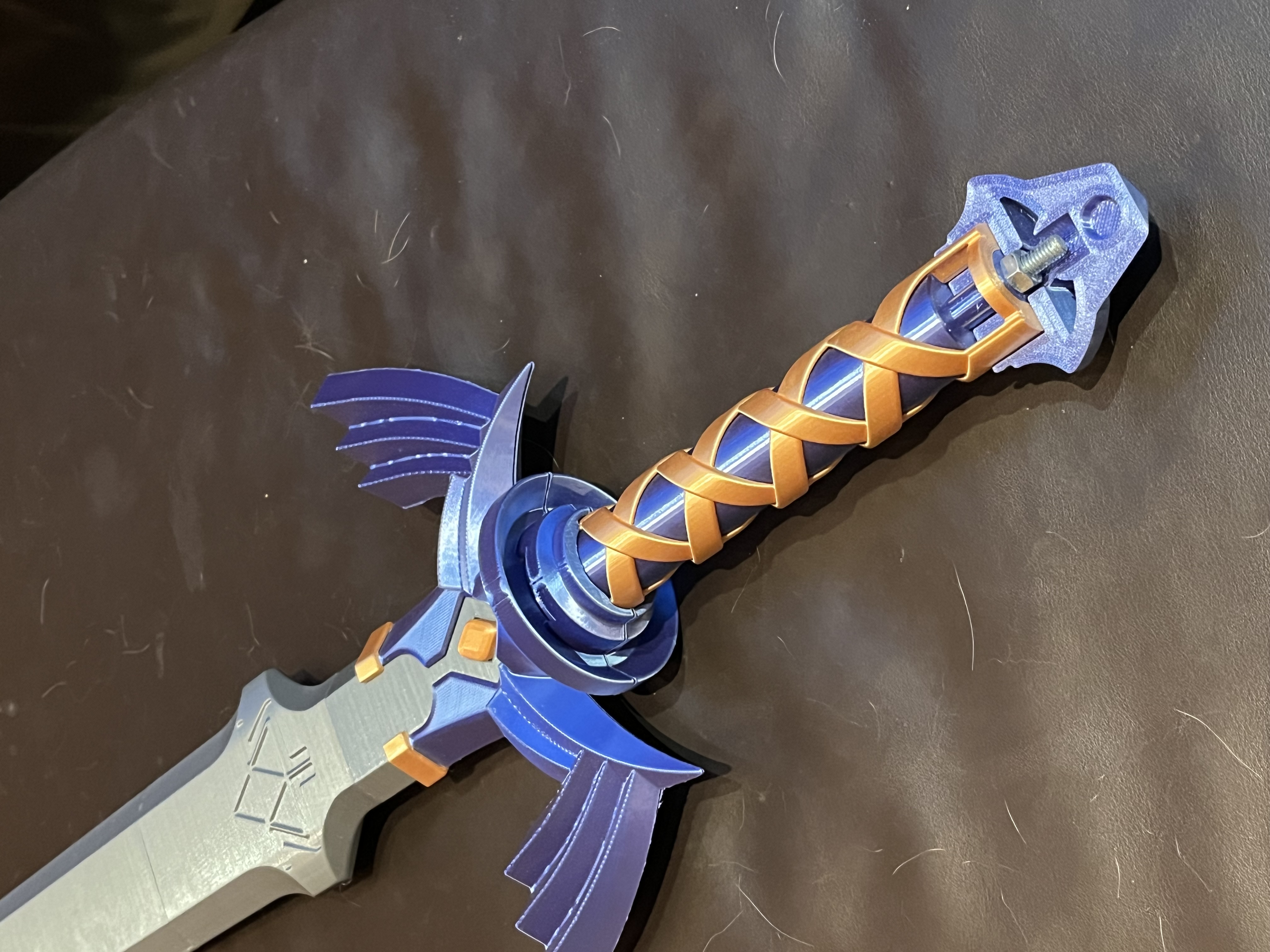 Legend of Zelda Master Sword Remix for 1/4", M3 or M6 Threaded Rod