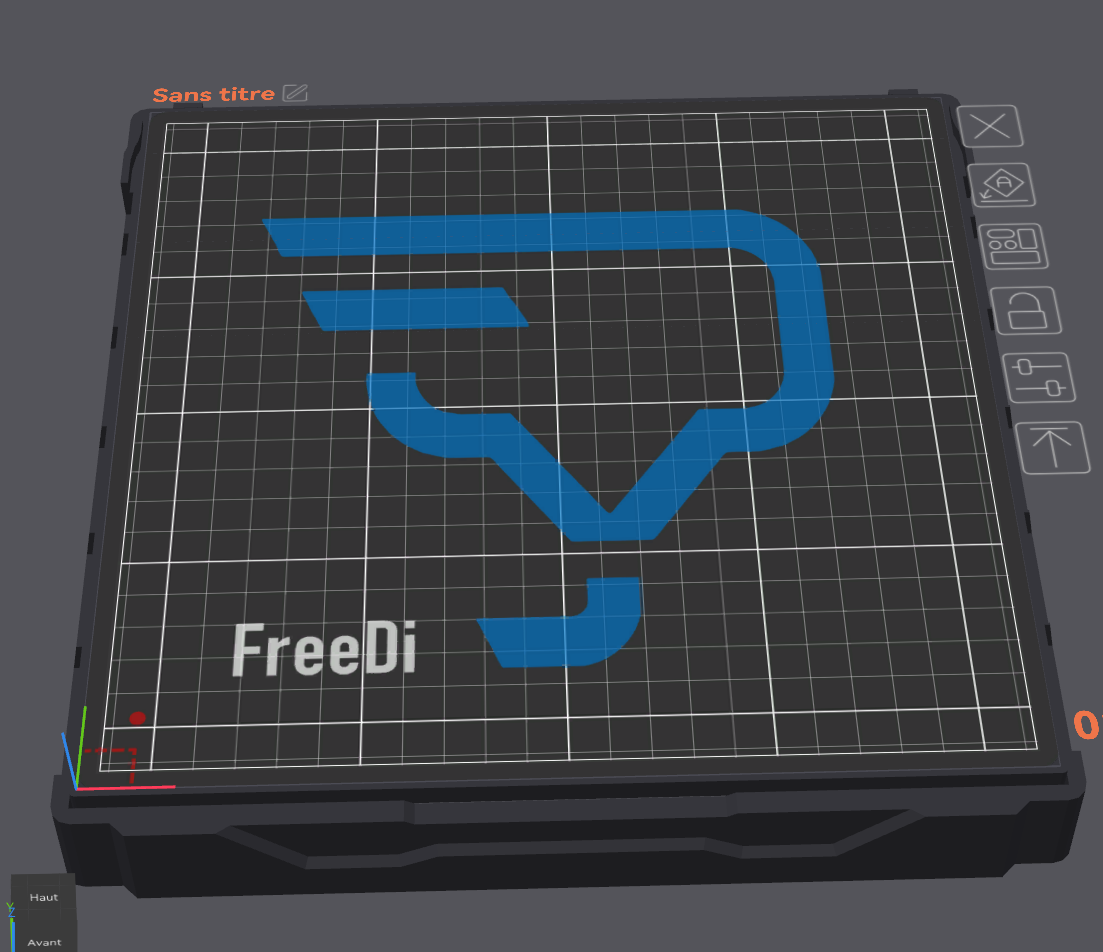 Freedi build plate for Orcaslicer