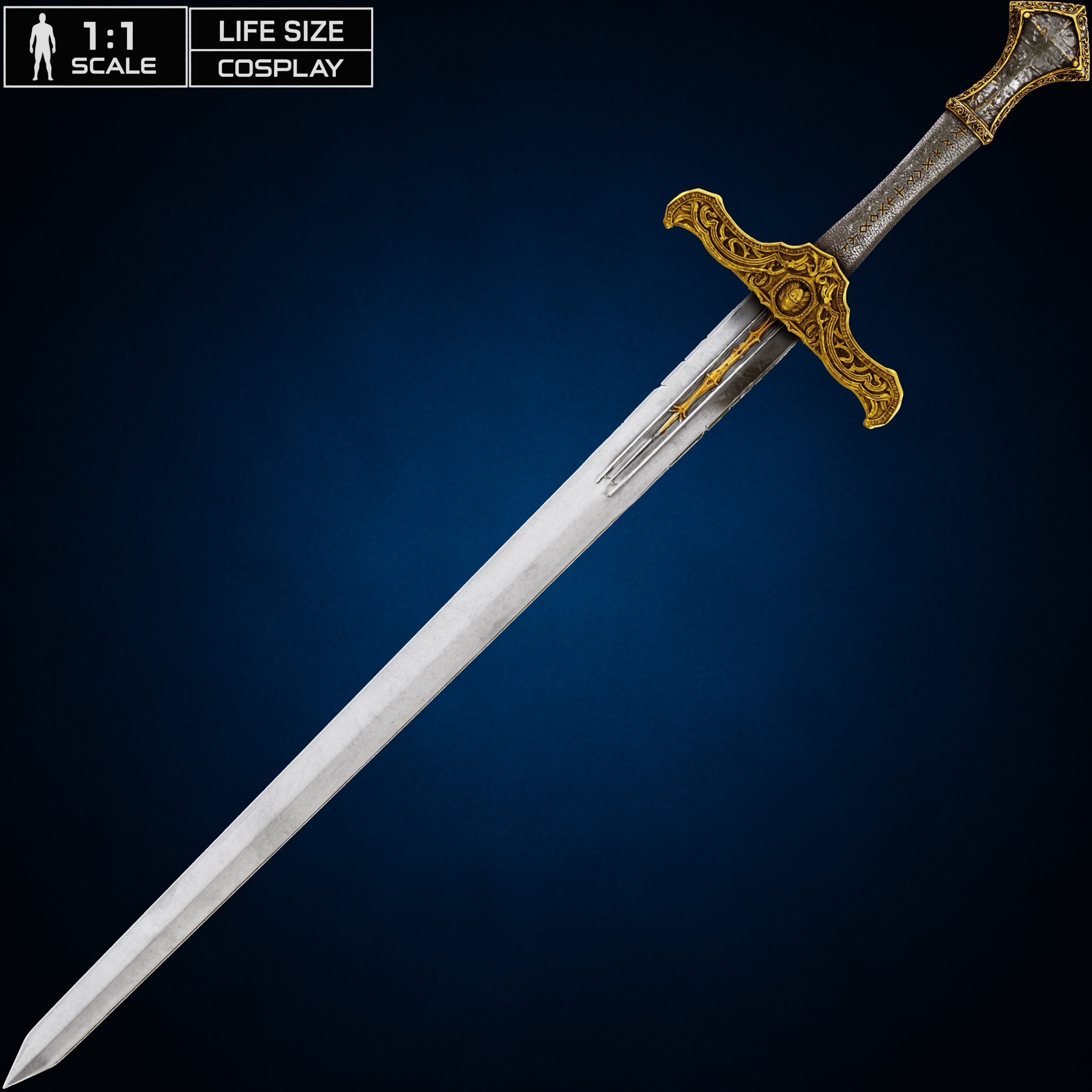 ASTORA STRAIGHT SWORD - SWORD OSCAR OF ASTORA ELITE KNIGHT - DARK SOULS FAN ART