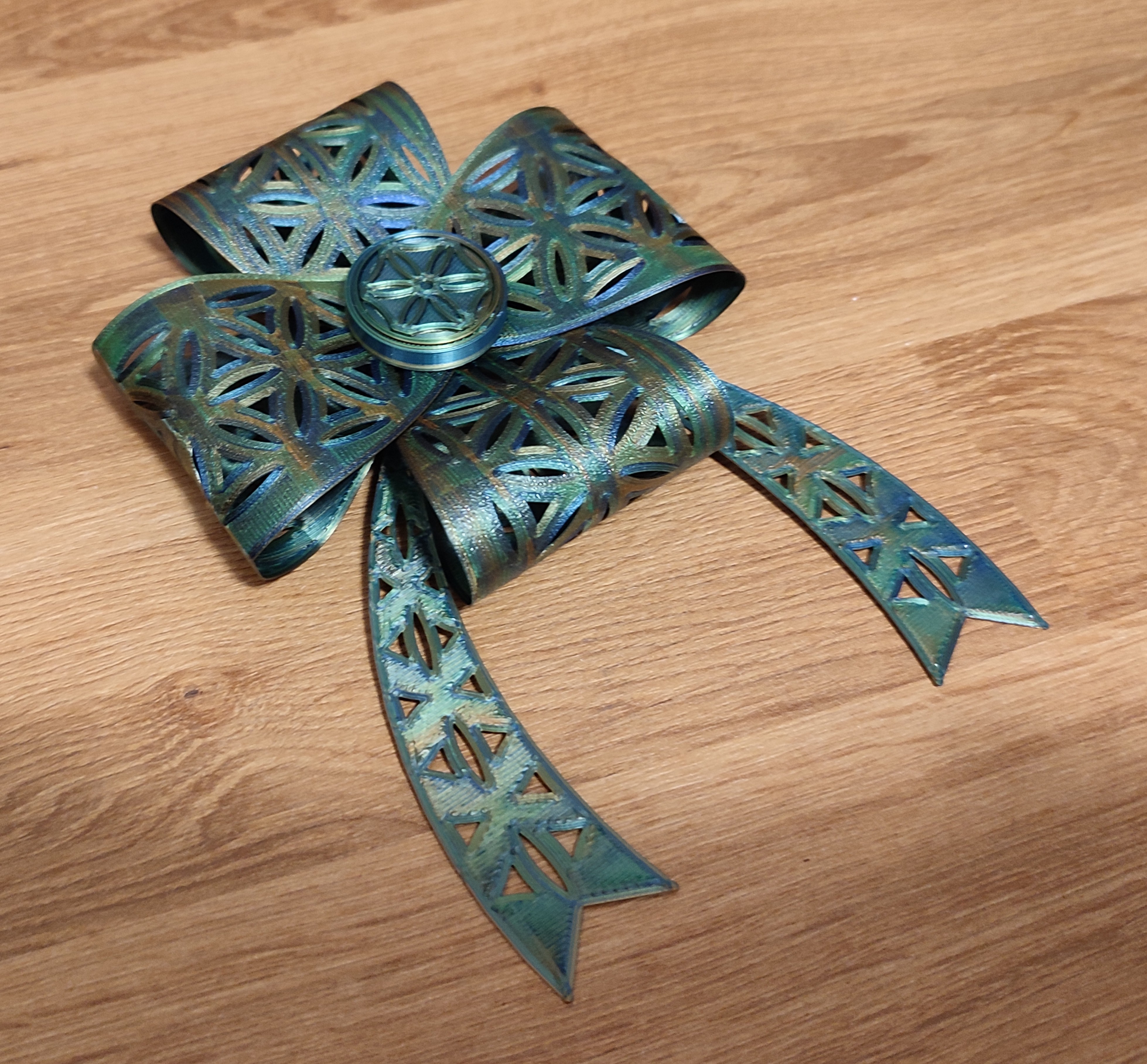Remixed Holiday Bow 3D model thumbnail