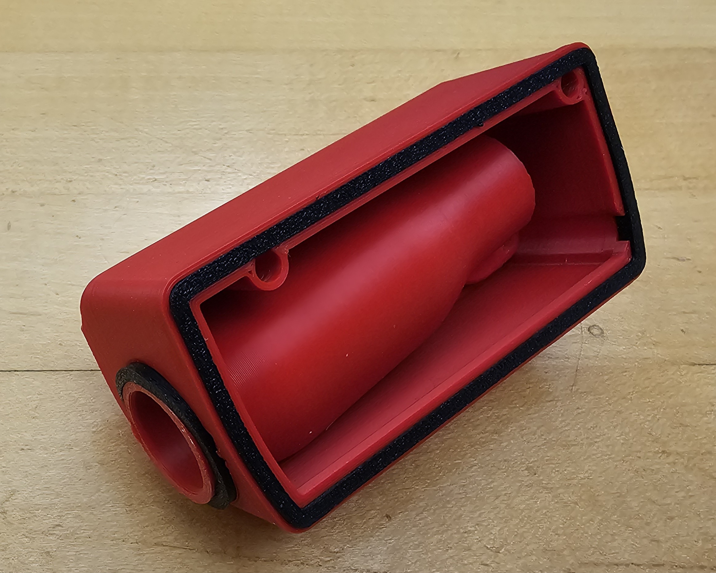 CPAP muffler from VzBoT with TPU/TPE gaskets